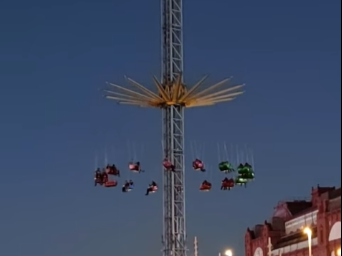 L'attraction Star Flyer a fait sensation lors de son inauguration